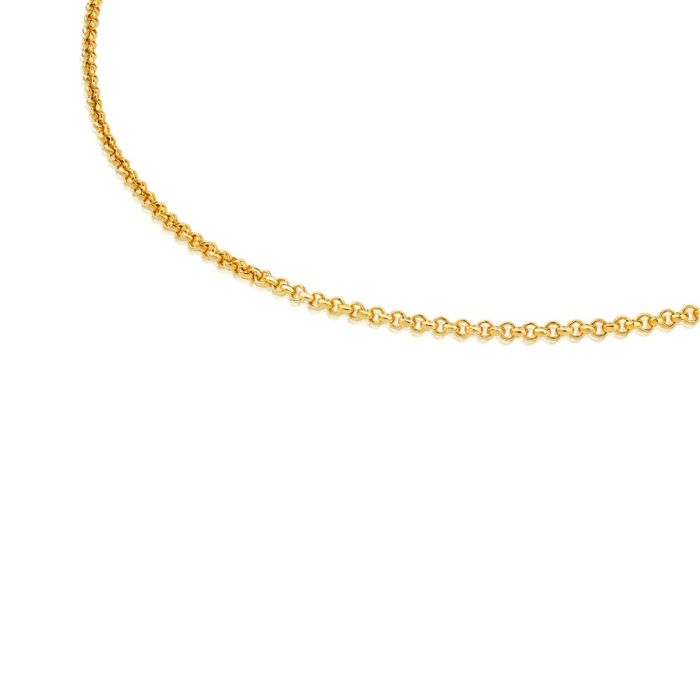 TOUS 18K Gold plated Silver Necklace