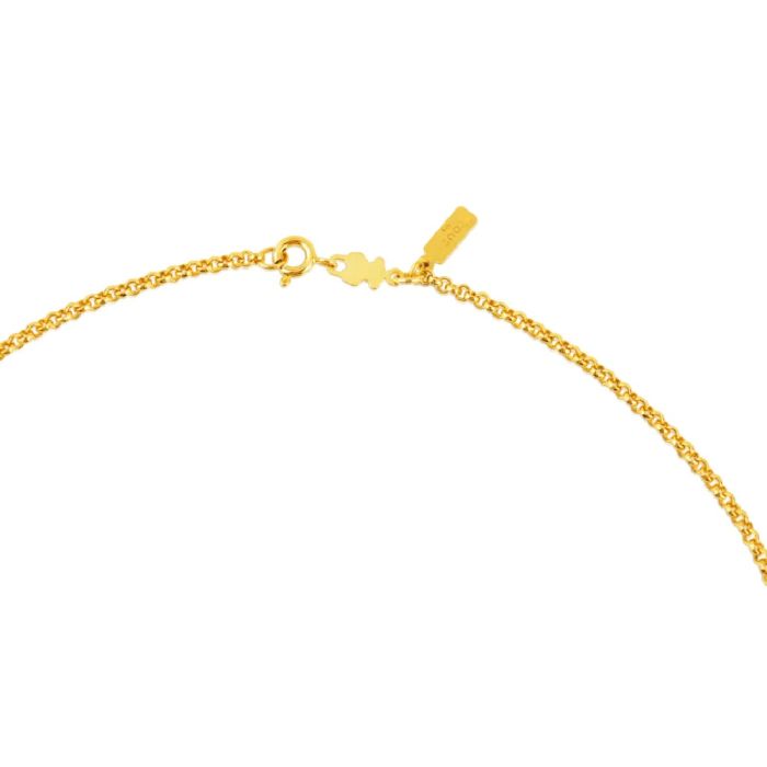 TOUS 18K Gold plated Silver Necklace
