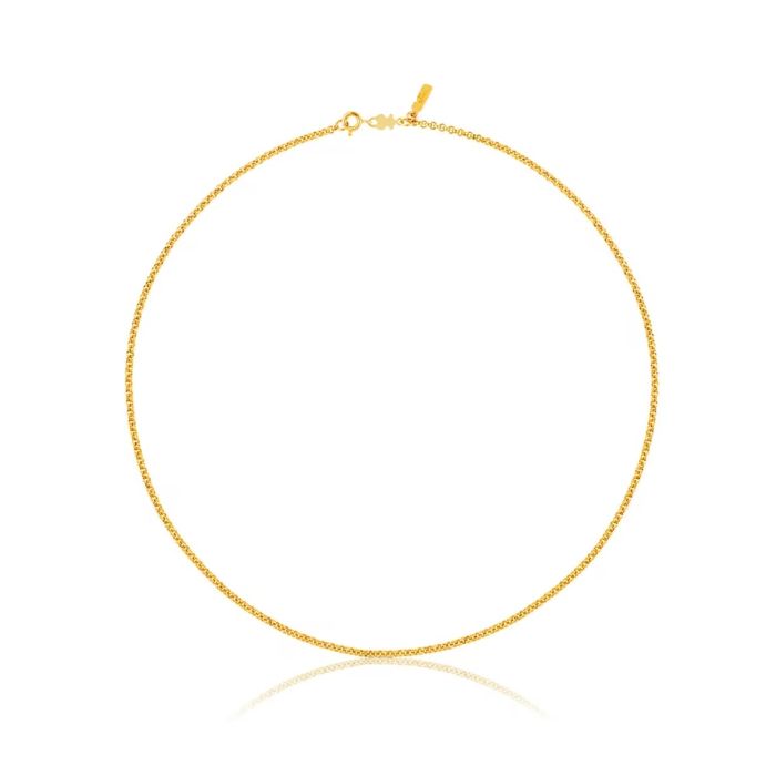 TOUS 18K Gold plated Silver Necklace