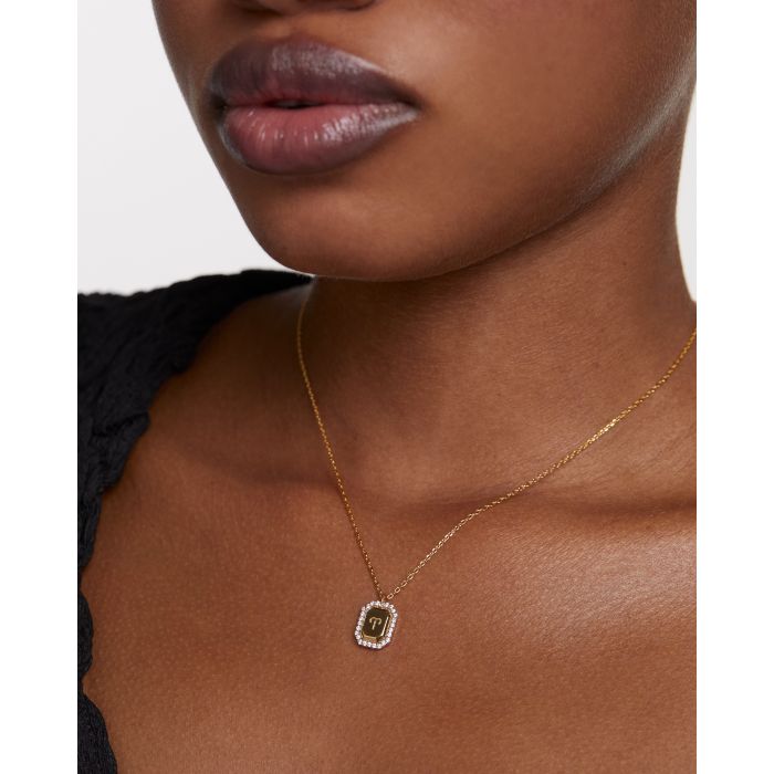 PDPAOLA 18K Gold Plated Silver Necklace / Aries