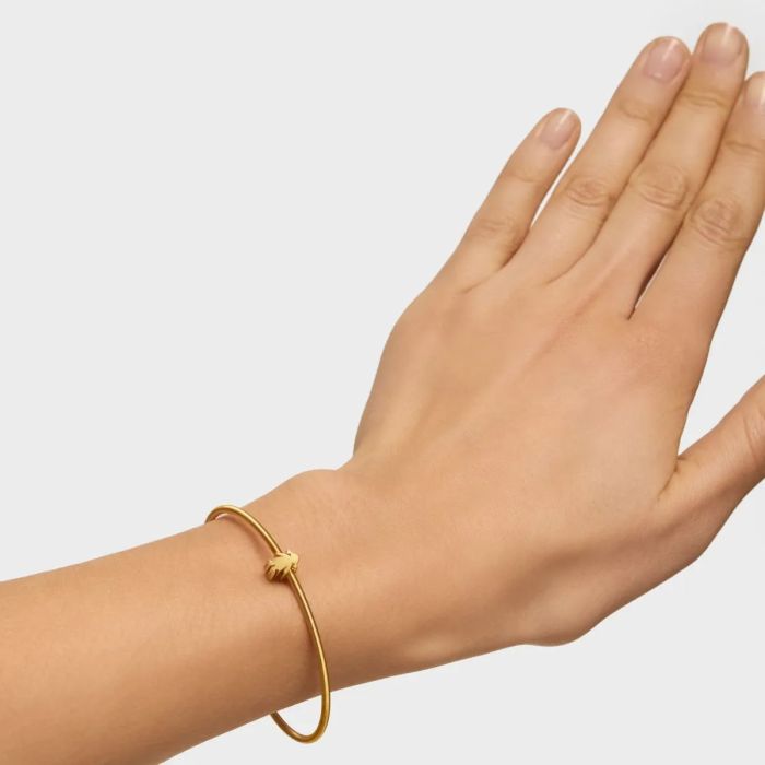 TOUS 18K Gold Plated Silver Charm
