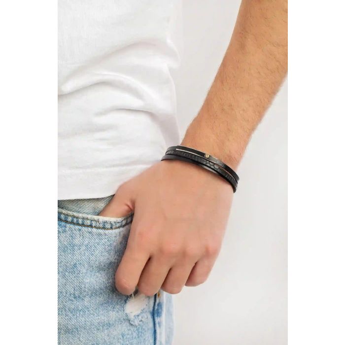 H2on Leather Bracelet
