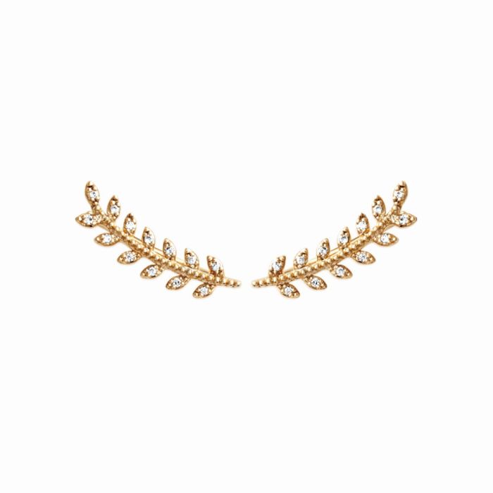 Maison de la Bijouterie 18K Gold Plated Earring