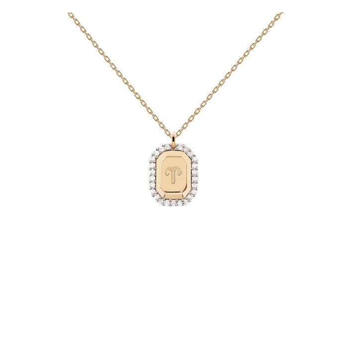 PDPAOLA 18K Gold Plated Silver Necklace / Aries
