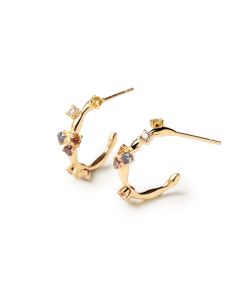 PDPAOLA 14K Gold Plated Silver Earring