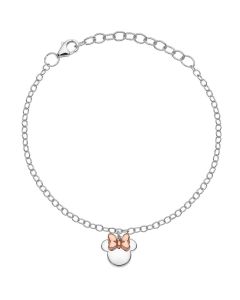 Disney Children's 14K Rose Gold plated Silver Bracelet