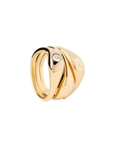 PDPAOLA 18K Gold Plated Silver Ring