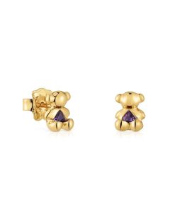 TOUS 18K Gold plated Silver Earring