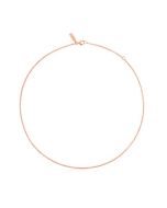 TOUS 18K Rose gold plated Silver Necklace