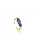 Ania Haie 14K Gold Plated Silver Ring