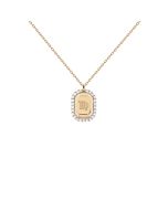 PDPAOLA 18K Gold Plated Silver Necklace / Virgo