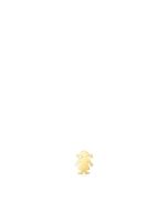 TOUS 18K Gold Plated Silver Charm