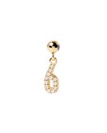 PDPAOLA 14K Gold Plated Silver Charm
