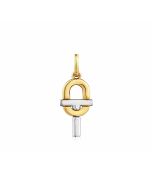TOUS 18K Gold plated Silver Pendant