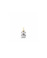 TOUS 14K Gold Plated Silver Pendant