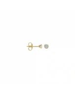 Blush 14K White gold Earring
