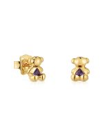 TOUS 18K Gold plated Silver Earring