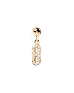 PDPAOLA 14K Gold Plated Silver Charm